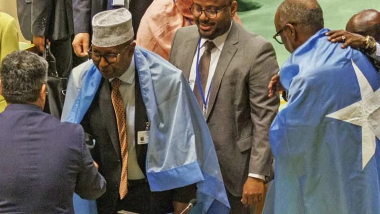 Somalia taking a big step with UN Security Council seat.