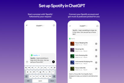 Spotify Now in ChatGPT, Turning Your Prompts into Personalized Picks