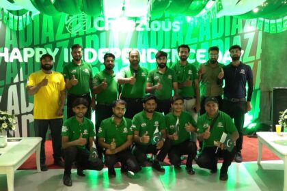 Cheezious Celebrated Independence Day with Patriotic Rally and Corporate Engagement Event at Gulberg Branch