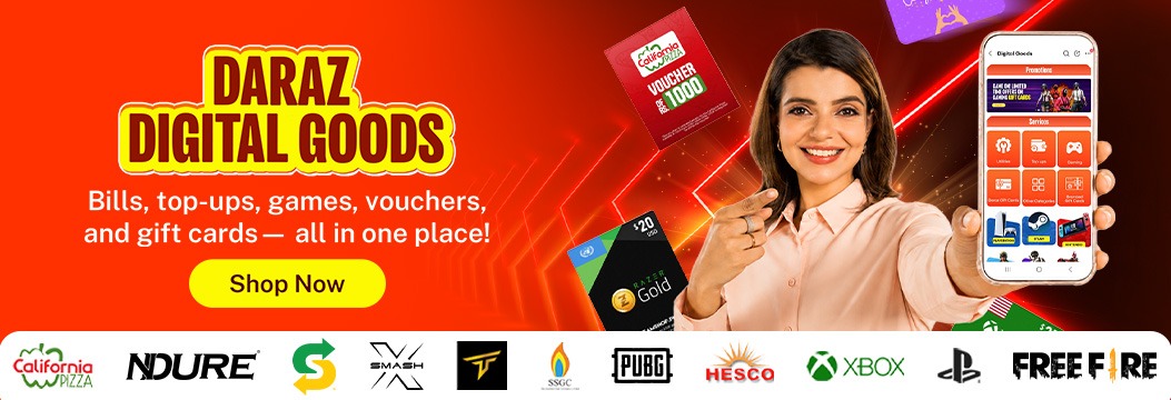 Daraz Pakistan Expands Digital Goods Category with Local Brand Vouchers