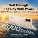 realme C100 Series with 8000mAh Battery Empowers Pakistan's Multi-Role Youth by Making Durable Champion More Accessible