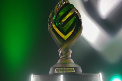 PMGO Season 2 trophy at the Lahore finals